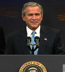 Bush the winner