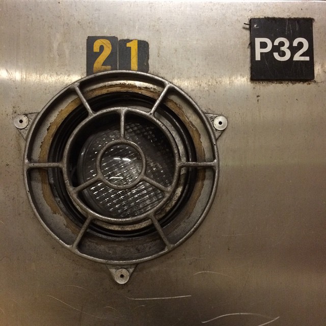 12th Street BART station light
