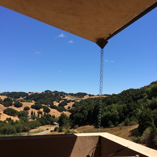 Afternoon work office house sitting retreat in the hills (no cell service, their only on grid thing is DSL line)