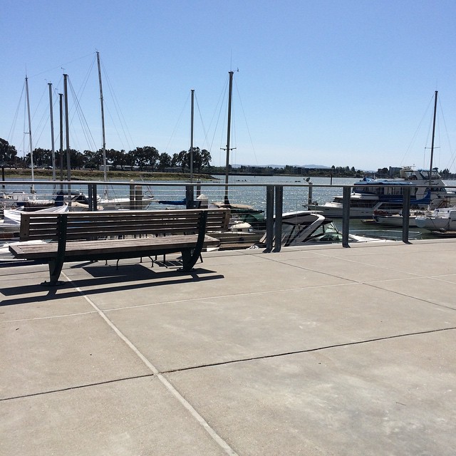 Afternoon work spot by the Estuary