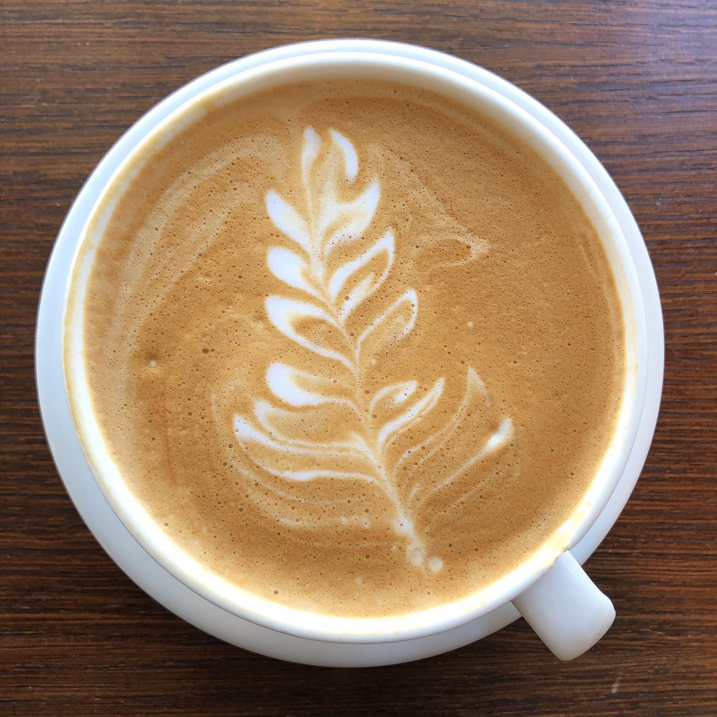Afternoon work time latte :)