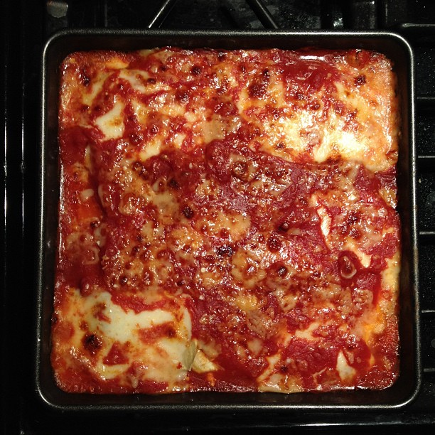 Amazing homemade eggplant lasagne