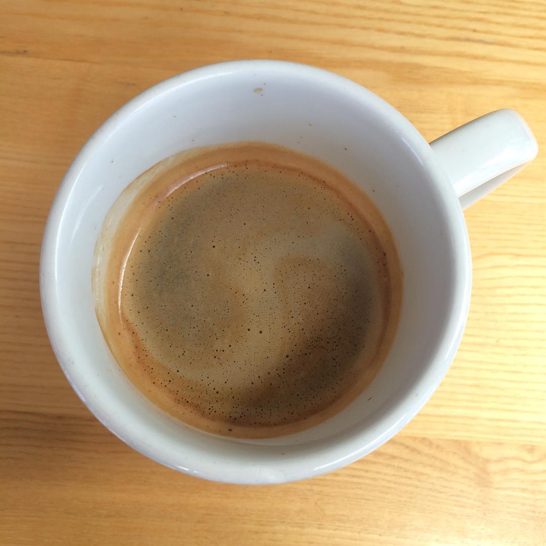 Americanos are less exciting than lattes.