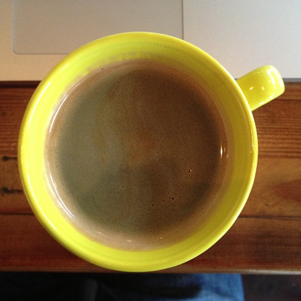 An Actual Americano (at Actual Cafe) :)