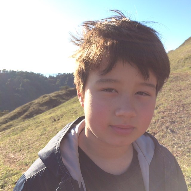And Jackson her brother. He says no one ever tries to make him famous.