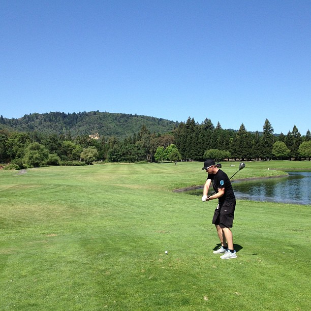 Annual golf with my brother and uncle :)