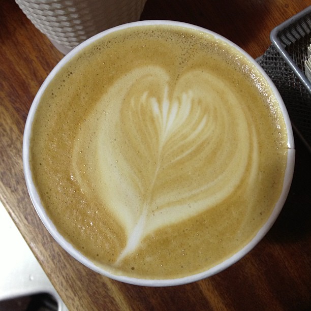 Another Bicycle Coffee latte