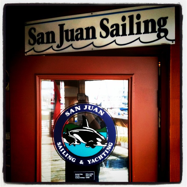 Back ashore after a lovely week of sailing in the San Juans