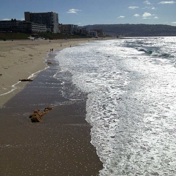 Beautiful ocean, very windy today