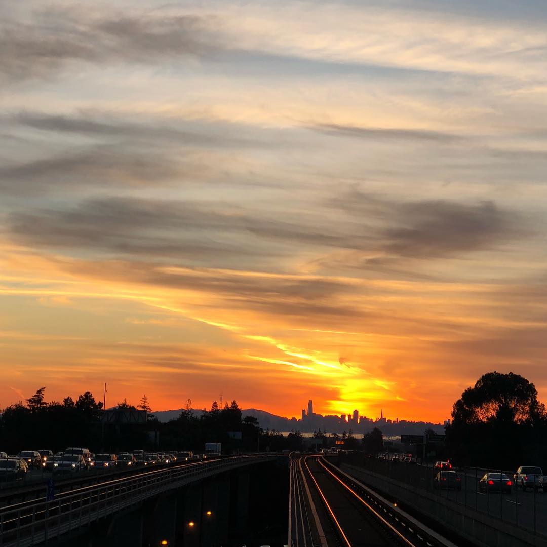 Beautiful sunset tonight