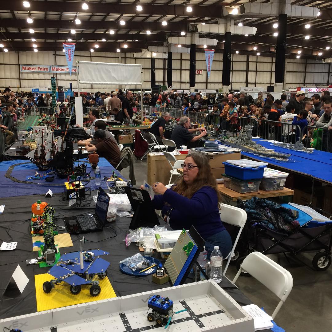 Cool Legos at Maker Faire