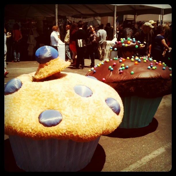 Cupcakes out in force