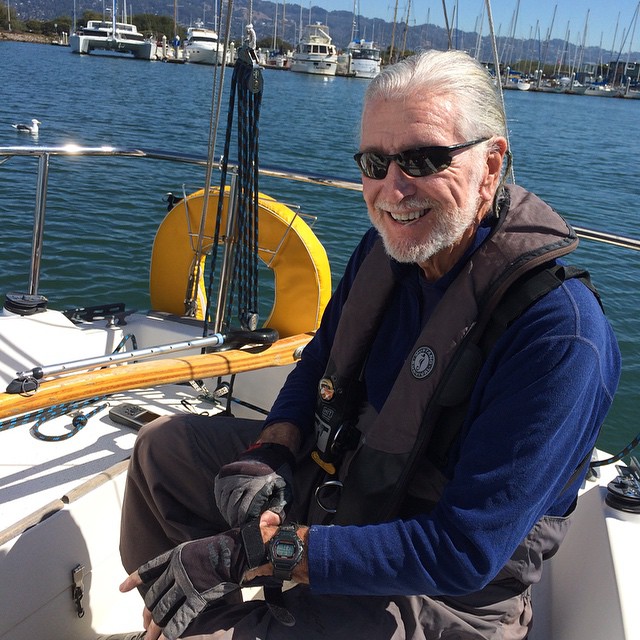 Dave back out on the water