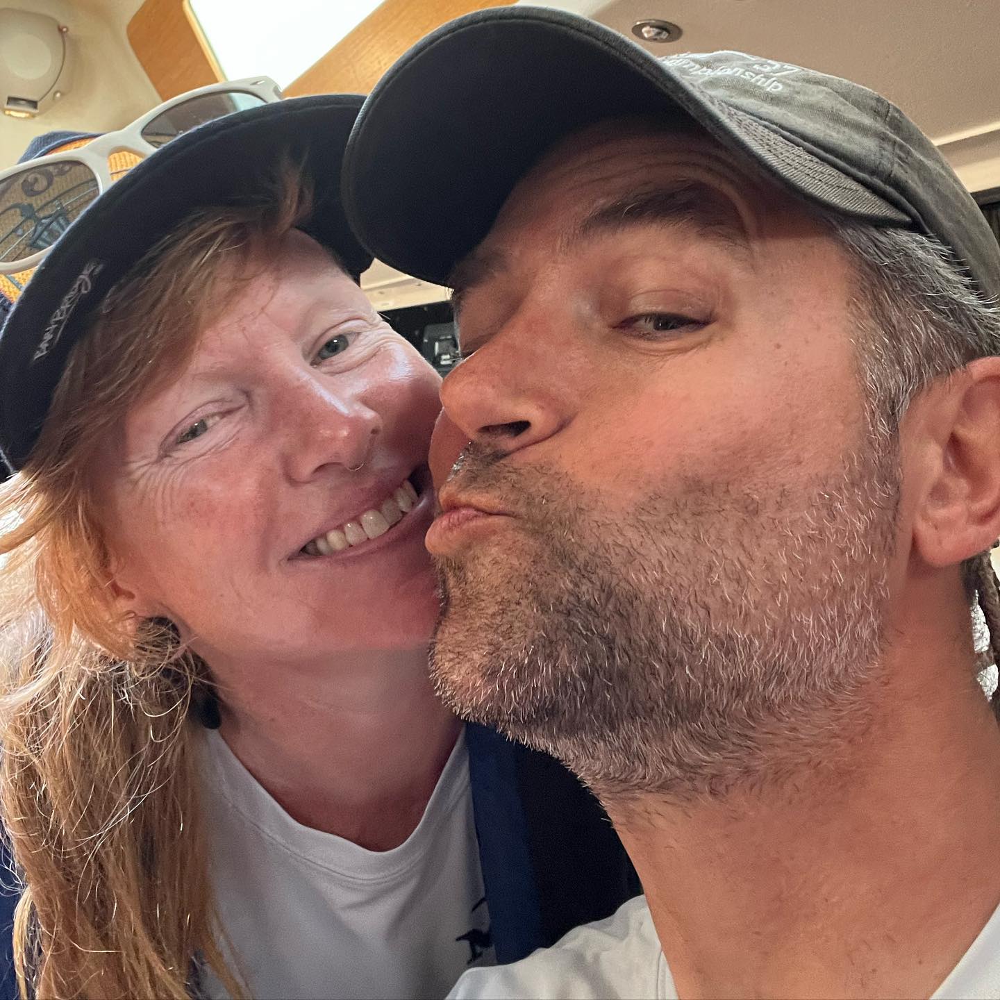 Day 2 of Express 37 Nationals on Mudshark. Fun to be racing with my sweetie on the same boat :)