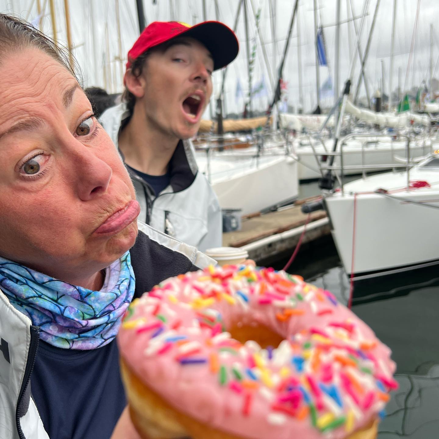 Day 3 of 2023 Rolex Big Boat on Saoirse. 3rd place is 3 points away. Can we do it?