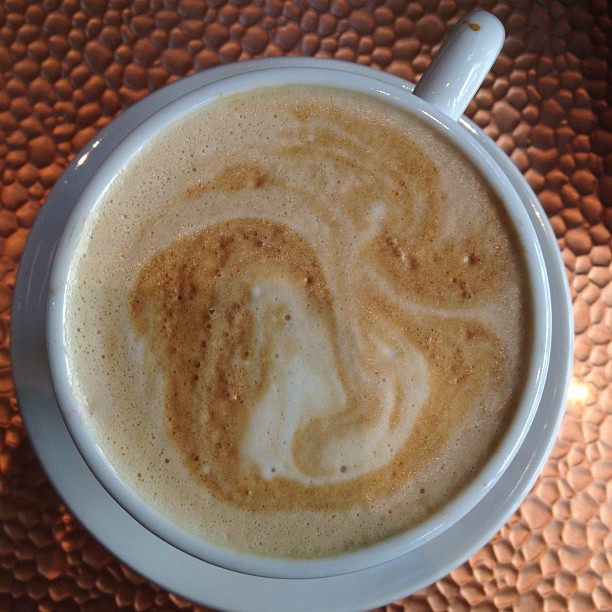 Delicious cappuccino