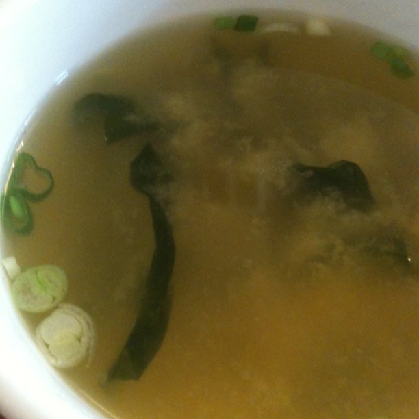 Delicious miso soup