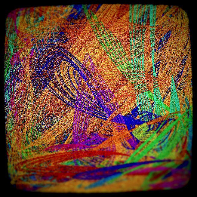 Drawing I made on the plane