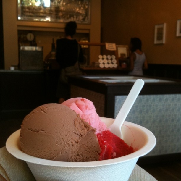 Extraordinary sorbet at Scream