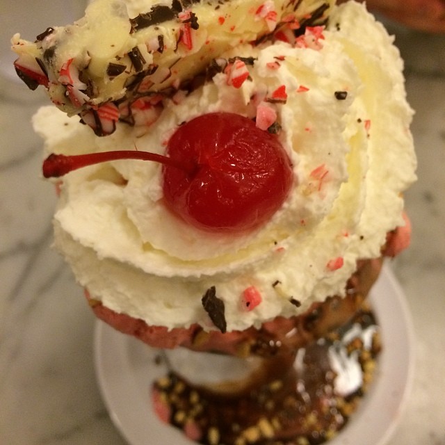 Fentons sundae of the month: Peppermint Joy