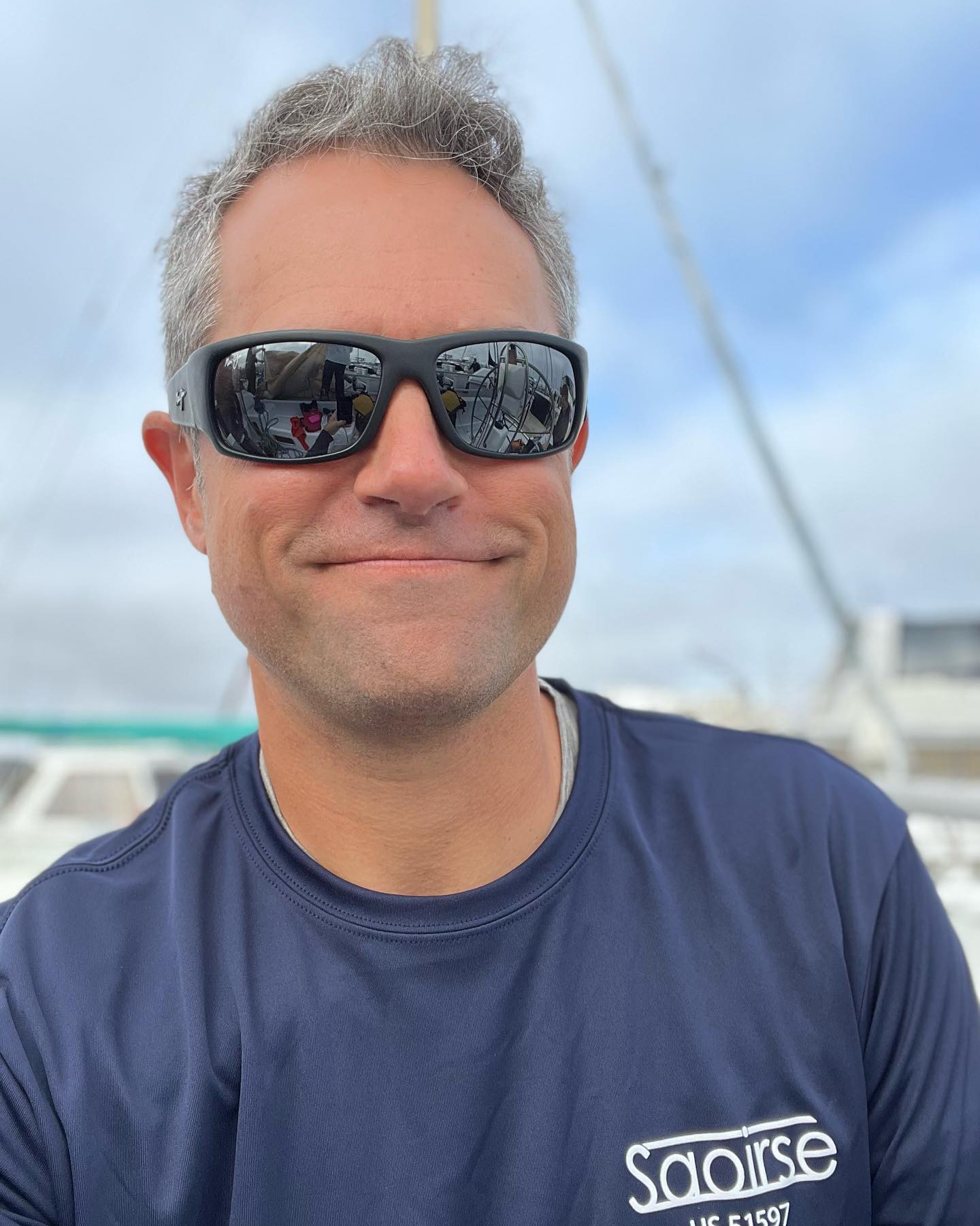 First day of Rolex Big Boat 2023 on Saoirse. Let’s goooooo