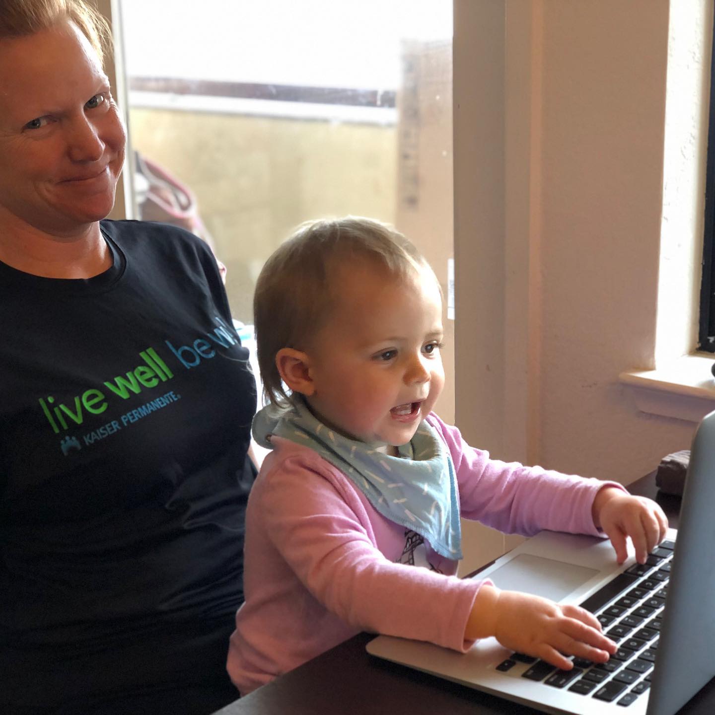 First day on the job for our newest coworker.