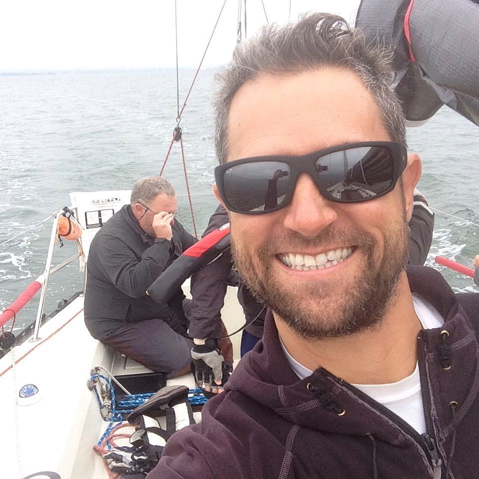 First time back on a boat since the delivery home on Ahi for the last OYRA race of the season.