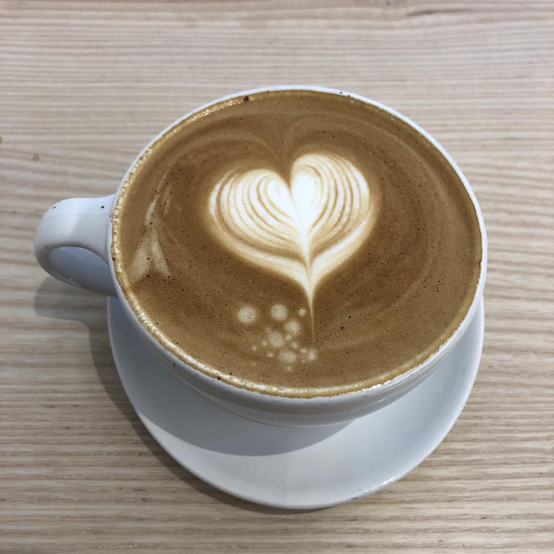 Gorgeous latte @bluebottle