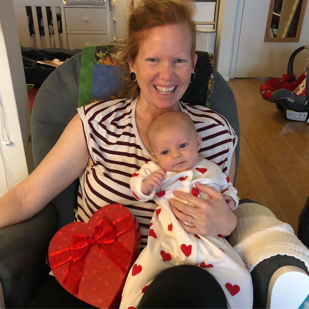 Happy mommy happy daughter, happy Valentine’s Day everyone ️️️
