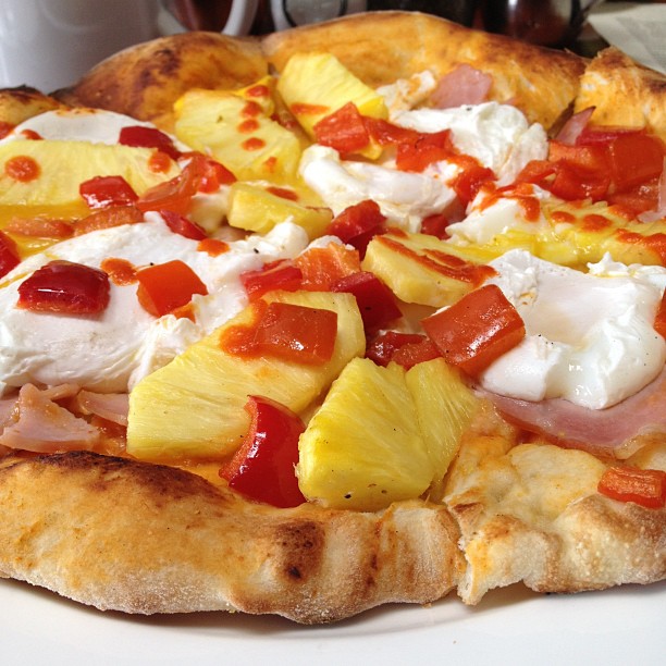 Hawaiian punch pizza
