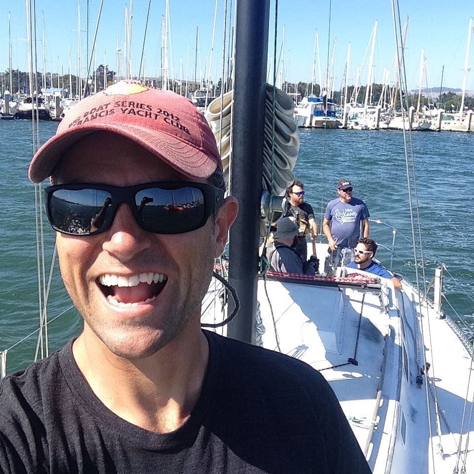 Heading out with the guys for some grilling on Angel Island :)