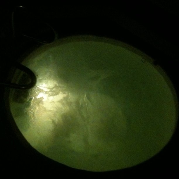 Hot tub to ring in the new year. Happy 2011 everyone!