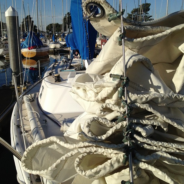 Ice on the boat brr! - final practice before 3 Bridge Fiasco