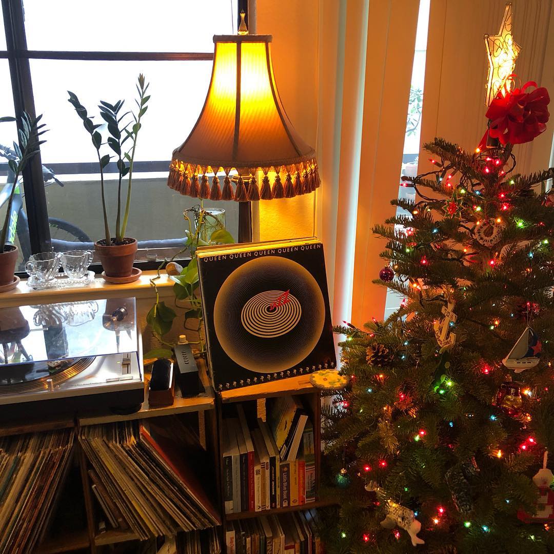 Isabella’s first album: Jazz by Queen (even has the poster inside! :))