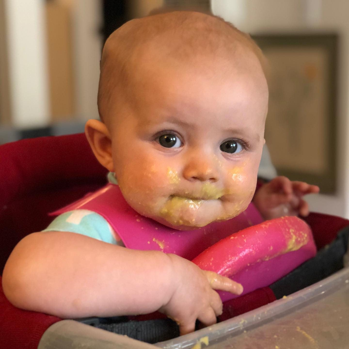 Isabella’s getting into it!