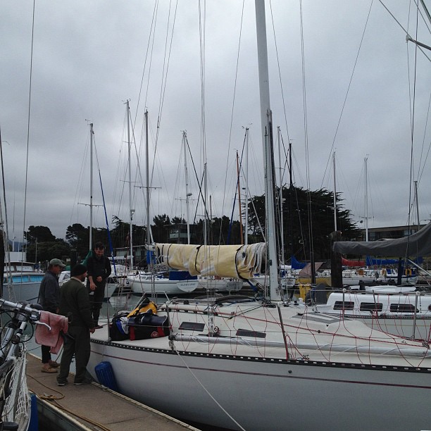 Jr. Waterhouse ocean race on Ahi today