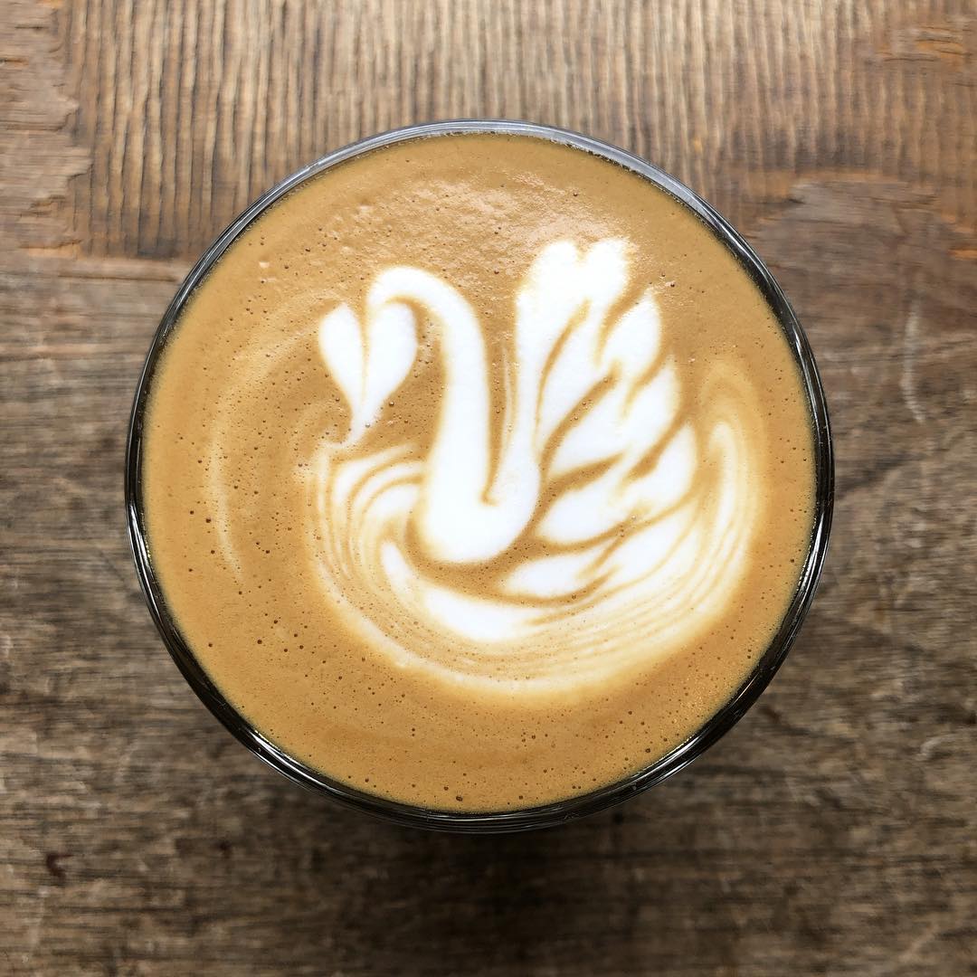Kind of a perfect Gibraltar @bicacoffeehouse