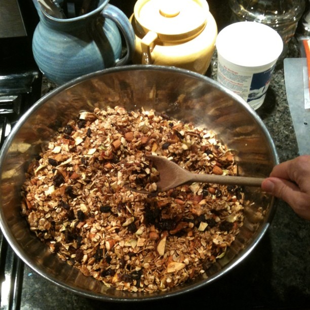 Large batch of mom's amazing homemade granola SO Yummy!
