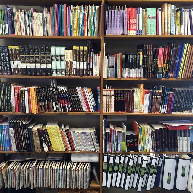 Library of reading resources at Second Start