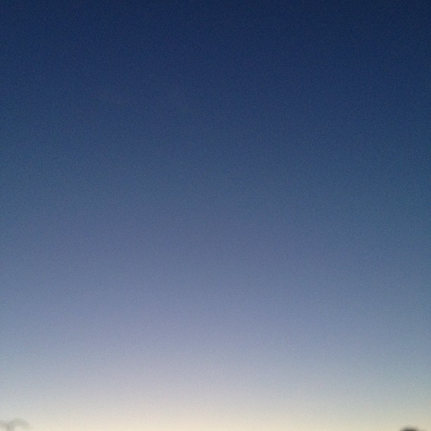 Lovely warm summer sunset