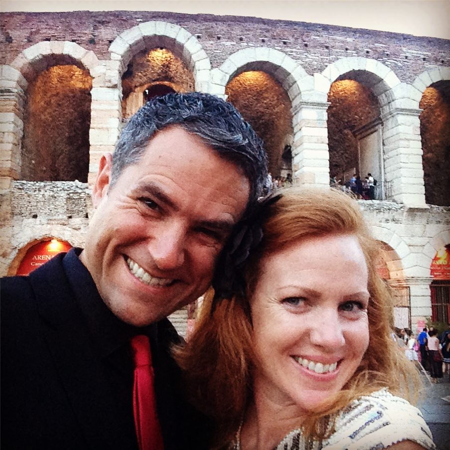 Madame Butterfly opera at the 2000 year old Verona Arena. Simply superb.