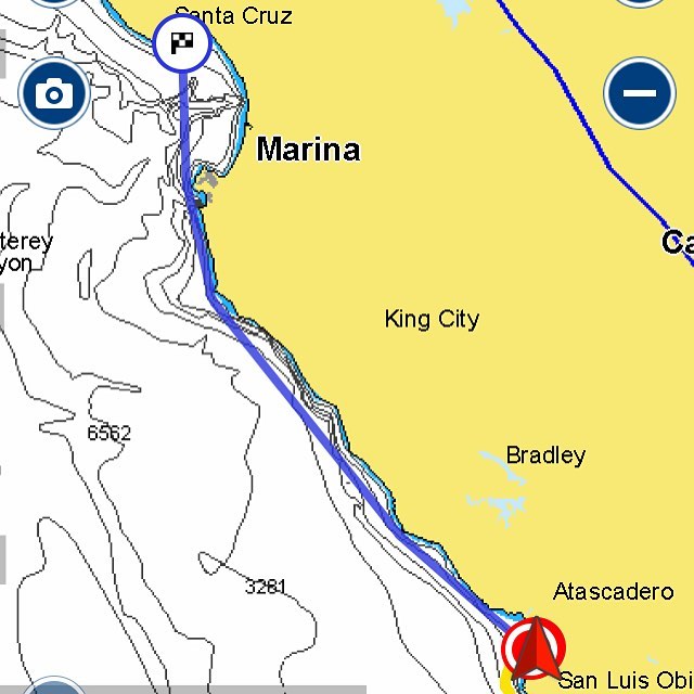 Next leg = 24 hrs on the water