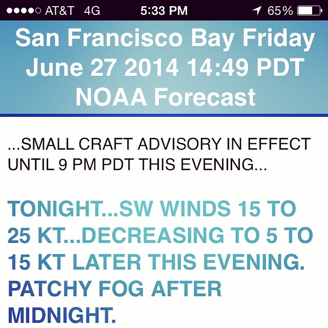 Nice night for a race