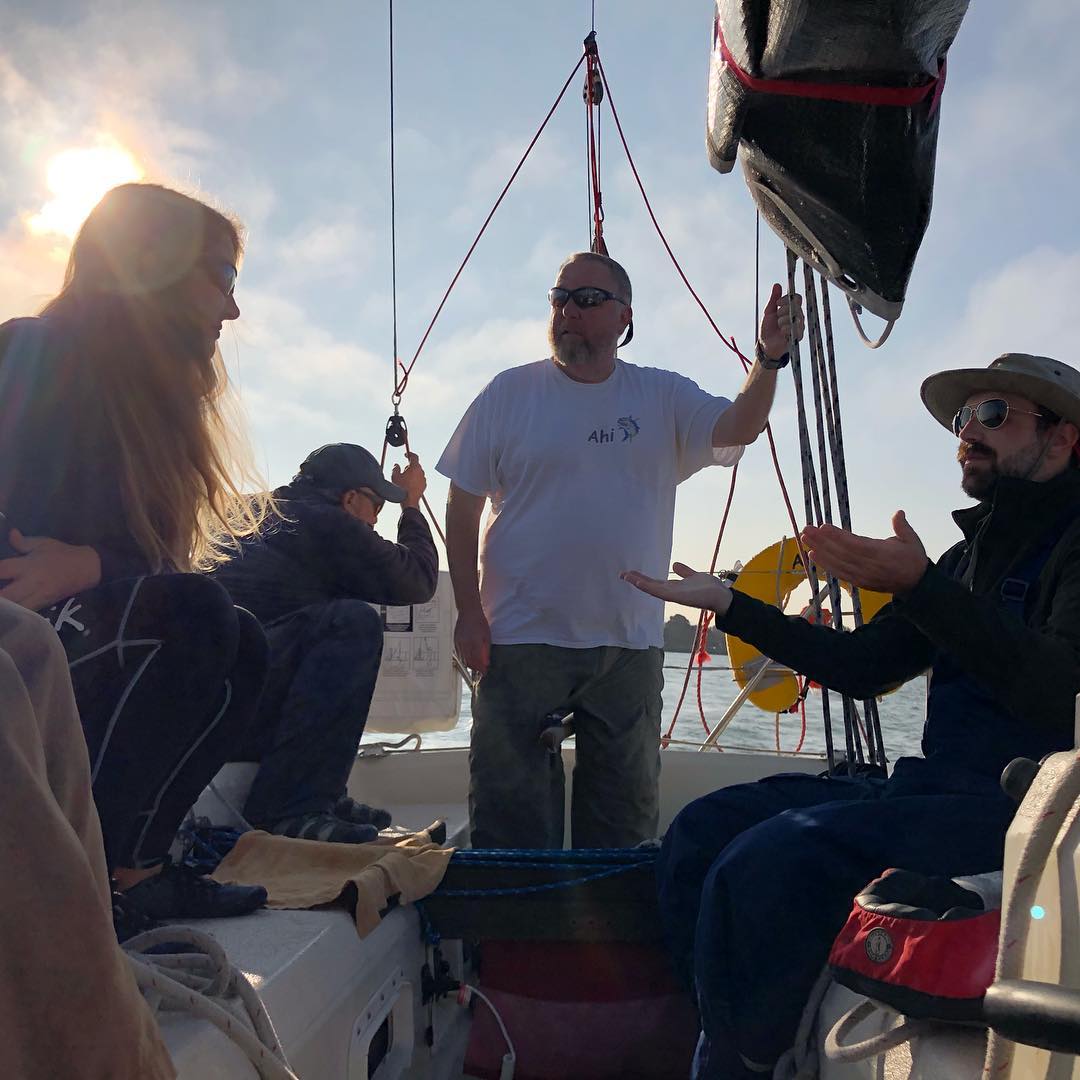 On Ahi for OYRA Drakes Bay race