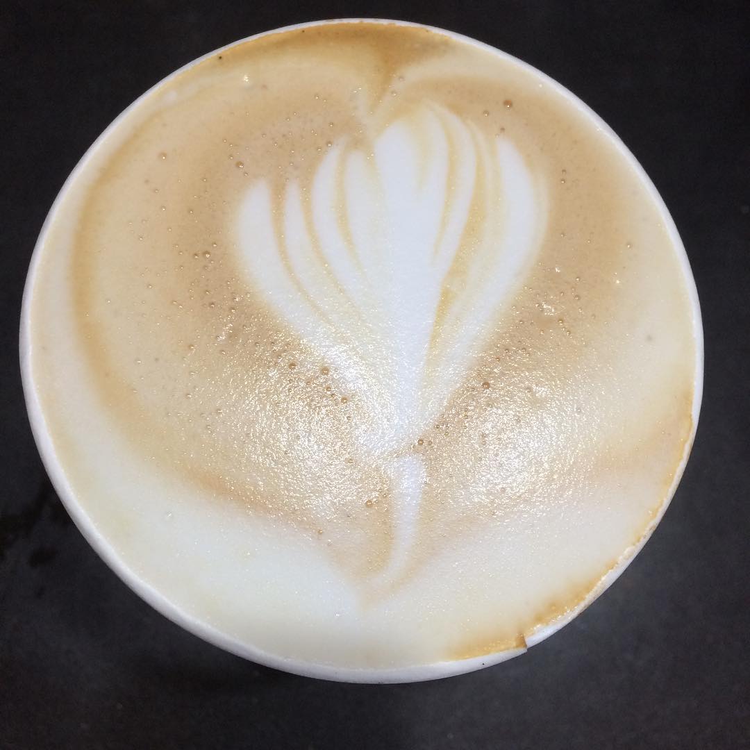 One of the last lattes of the year