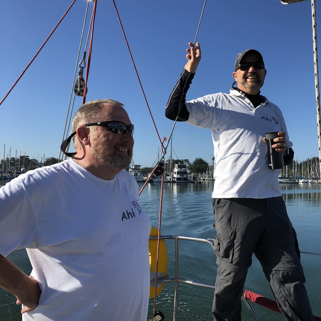 OYRA Half Moon Bay race on Ahi