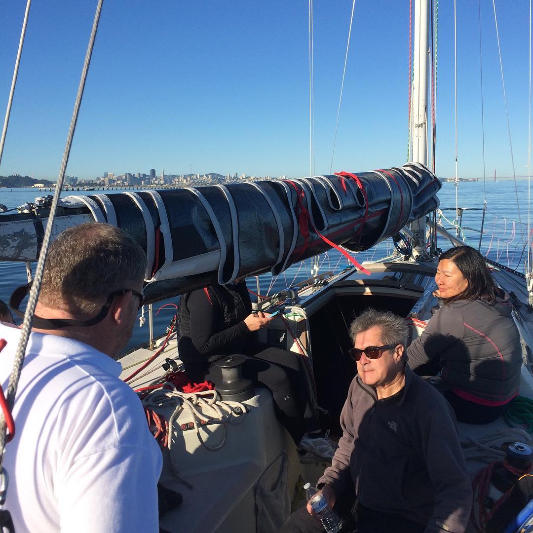 OYRA Lightship race on Ahi today