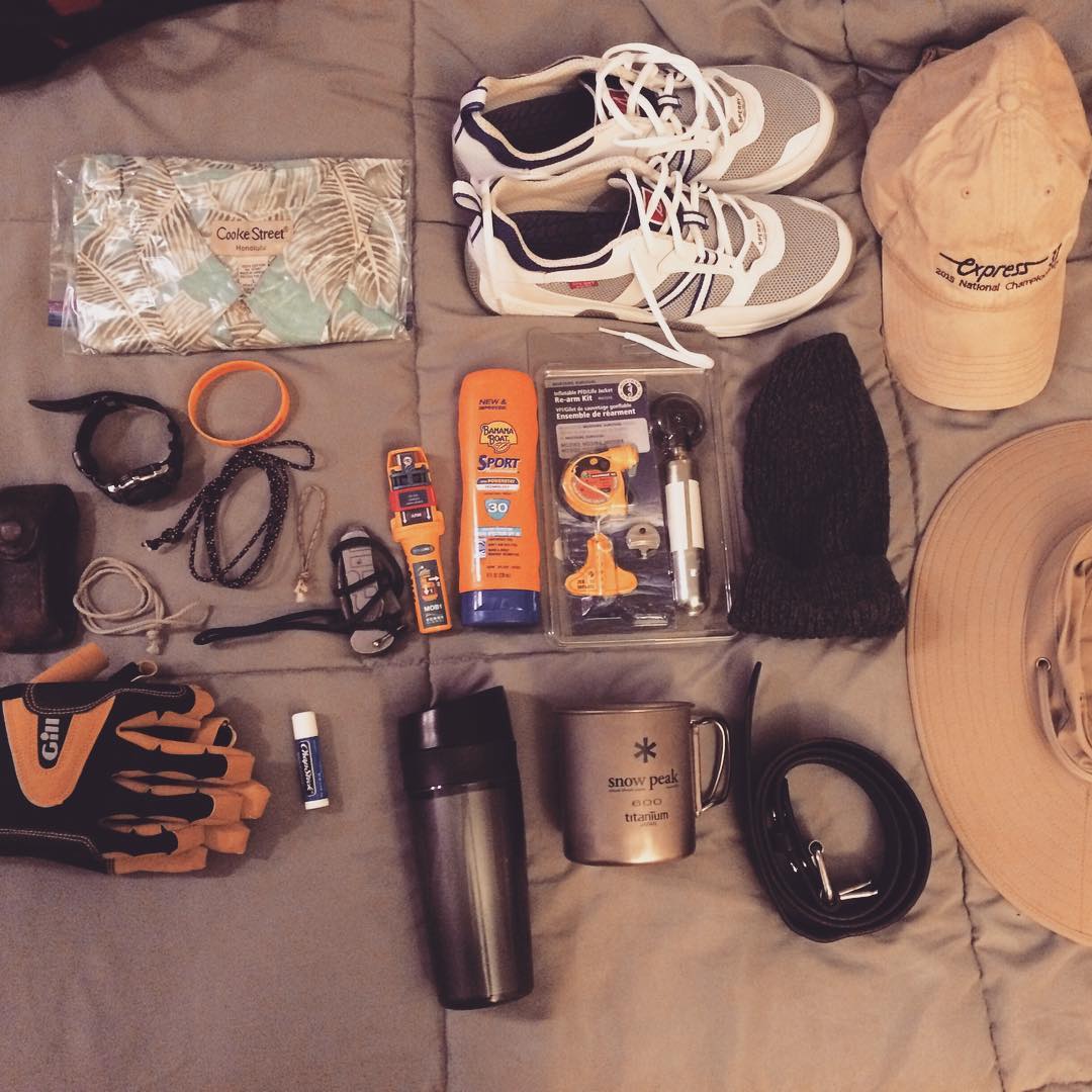 Packing for a few days at sea.  Our start tomorrow is 1125 then 10-12 days til arriving at Kaneohe Bay.  Follow us at e37limitless.com ️🌤
