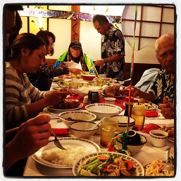 Papa K's 100 year birthday party dinner