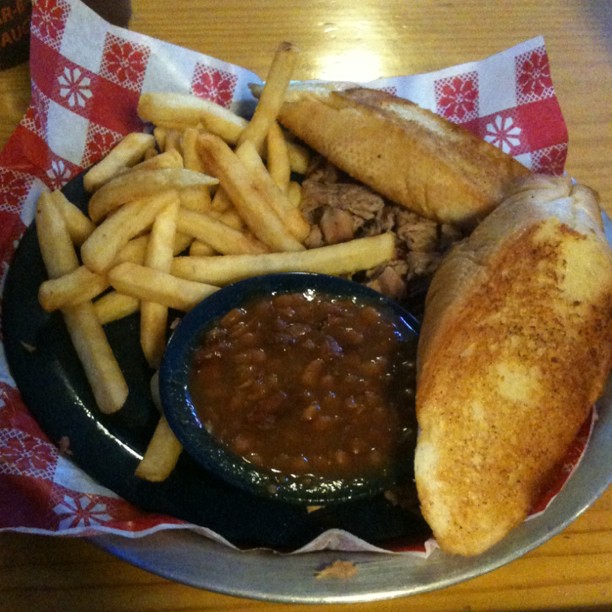 Perfect pork plate yum!